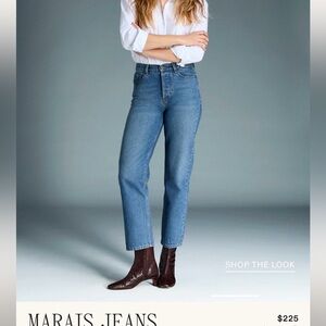 NWT Rouje Maris High Rise Straight Jeans size 26 27